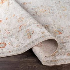 Katara Cream 7 ft. Round Indoor Area Rug by Artistic Weavers -Artistic Weavers || Couristan Sales Store cream artistic weavers area rugs s00161048494 66 1000