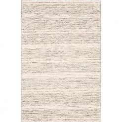 Lawrence Cream/Black 9 ft. x 12 ft. Indoor Area Rug by Artistic Weavers
