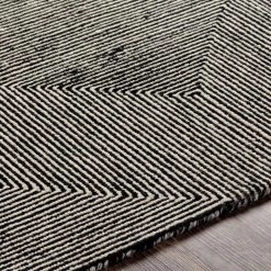 Omari Cream/Black 9 ft. x 12 ft. Indoor Area Rug by Artistic Weavers -Artistic Weavers || Couristan Sales Store cream black artistic weavers area rugs s00161032004 1f 1000