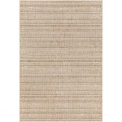 Llyr Cream/Light Brown Moroccan 9 ft. x 12 ft. Indoor/Outdoor Area Rug by Artistic Weavers