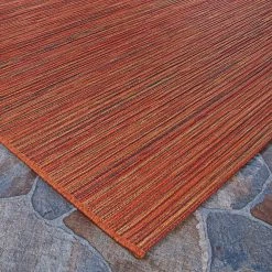 Cape Hinsdale Crimson-Multi 5 ft. x 8 ft. Indoor/Outdoor Area Rug by Couristan -Artistic Weavers || Couristan Sales Store crimson multi couristan outdoor rugs 14070066053076t c3 1000