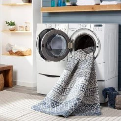 Shiloh Blue 7 ft. 10 in. x 10 ft. 2 in. Moroccan Area Rug by Artistic Weavers -Artistic Weavers || Couristan Sales Store dark blue artistic weavers area rugs s00161026293 fa 1000