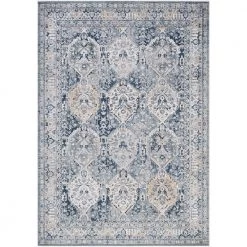 Hamlin Dark Blue 9 ft. x 12 ft. Indoor Area Rug by Artistic Weavers