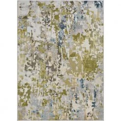 Newbridge Dark Green/Grass Green 8 ft. x 10 ft. Indoor Area Rug by Artistic Weavers