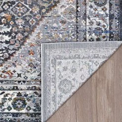 Gypsy Persian Medallion Dark Grey-Ivory 8 ft. x 11 ft. Area Rug by Couristan -Artistic Weavers || Couristan Sales Store dark grey ivory couristan area rugs ay380102080109t 66 1000