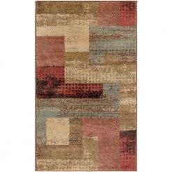 Kazuno Dark Red 9 ft. 10 in. x 12 ft. 10 in. Indoor Area Rug by Artistic Weavers