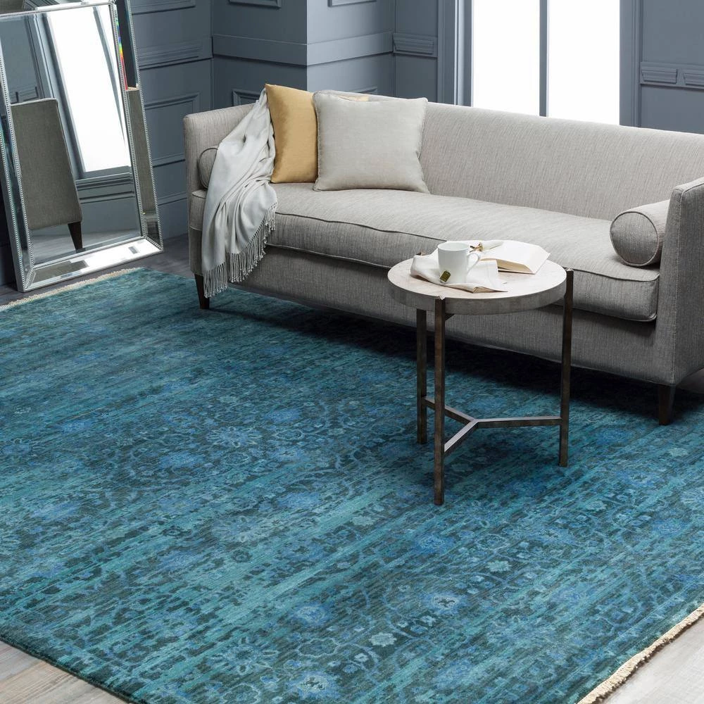 Giordano Denim 9 ft. x 13 ft. Area Rug by Artistic Weavers 2 Giordano Denim 9 ft. x 13 ft. Area Rug by Artistic Weavers - Image 2