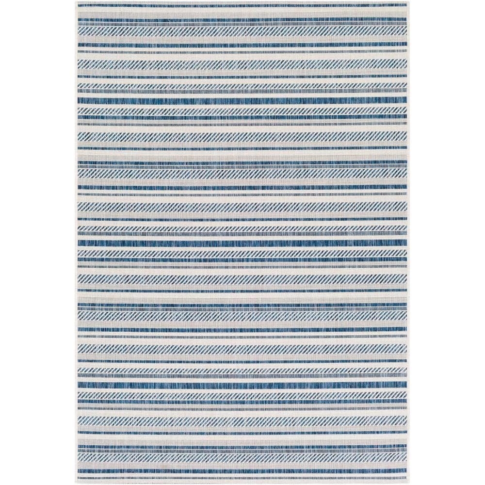 Llyr Denim 7 ft. 10 in. x 10 ft. 2 in. Indoor/Outdoor Area Rug by Artistic Weavers 1 Llyr Denim 7 ft. 10 in. x 10 ft. 2 in. Indoor/Outdoor Area Rug by Artistic Weavers