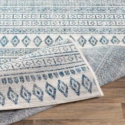 Merrigan Denim 10 ft. x 14 ft. Indoor/Outdoor Area Rug by Artistic Weavers -Artistic Weavers || Couristan Sales Store denim artistic weavers outdoor rugs s00161039650 66 1000