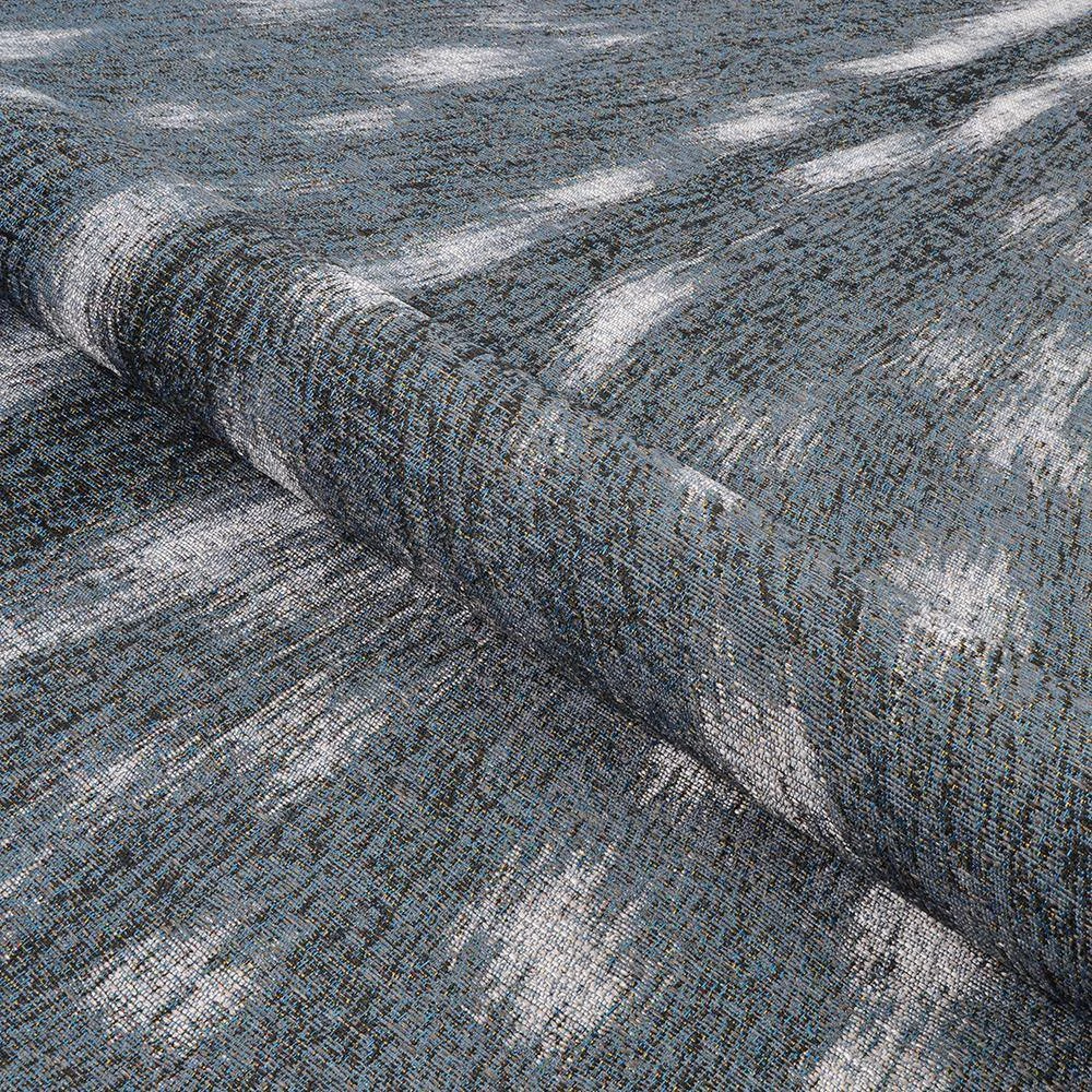 Dolce Hyena Denim Blue-Silver Gray 2 ft. x 4 ft. Indoor/Outdoor Area Rug by Couristan 6 Dolce Hyena Denim Blue-Silver Gray 2 ft. x 4 ft. Indoor/Outdoor Area Rug by Couristan - Image 6