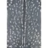 Dolce Hyena Denim Blue-Silver Gray 2 ft. x 4 ft. Indoor/Outdoor Area Rug by Couristan