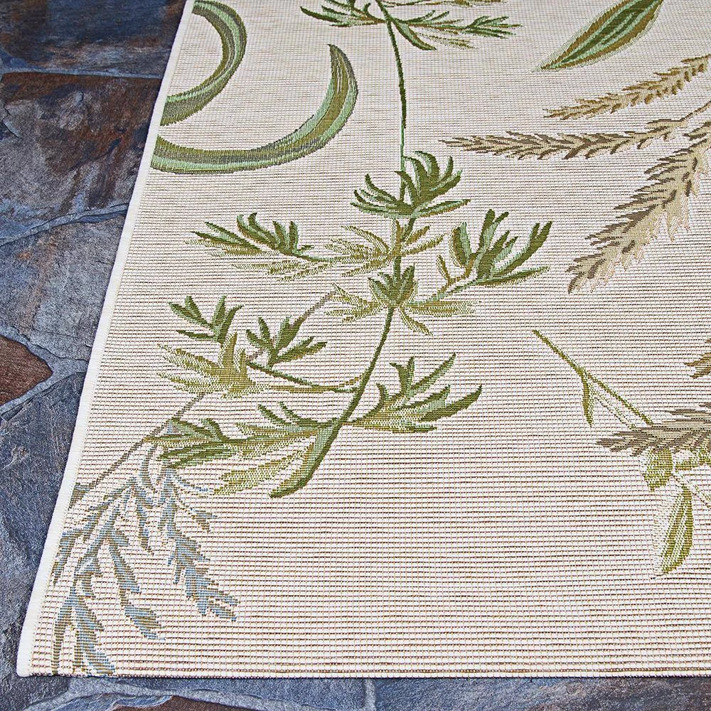 Dolce Sand Dune Beige-Multi 8 ft. x 11 ft. Indoor/Outdoor Area Rug by Couristan 5 Dolce Sand Dune Beige-Multi 8 ft. x 11 ft. Indoor/Outdoor Area Rug by Couristan - Image 5