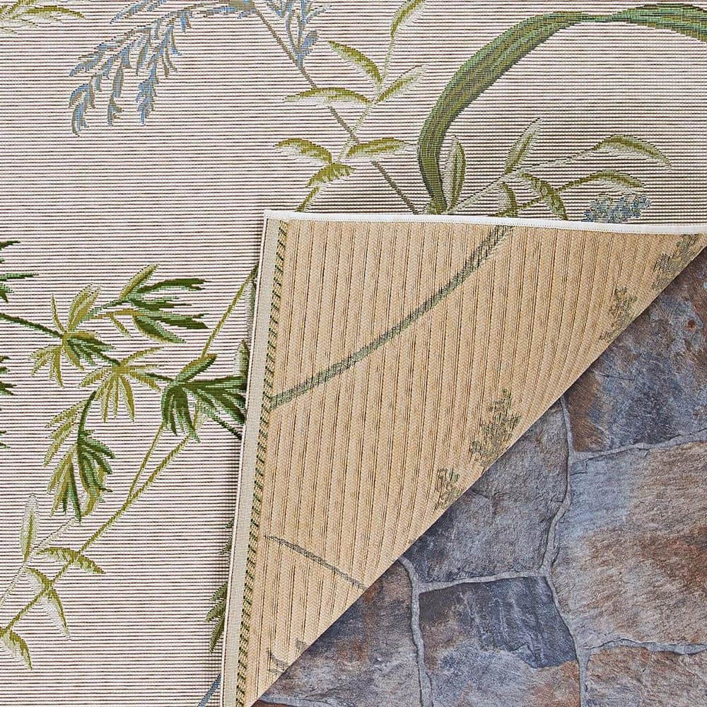 Dolce Sand Dune Beige-Multi 8 ft. x 11 ft. Indoor/Outdoor Area Rug by Couristan 3 Dolce Sand Dune Beige-Multi 8 ft. x 11 ft. Indoor/Outdoor Area Rug by Couristan - Image 3