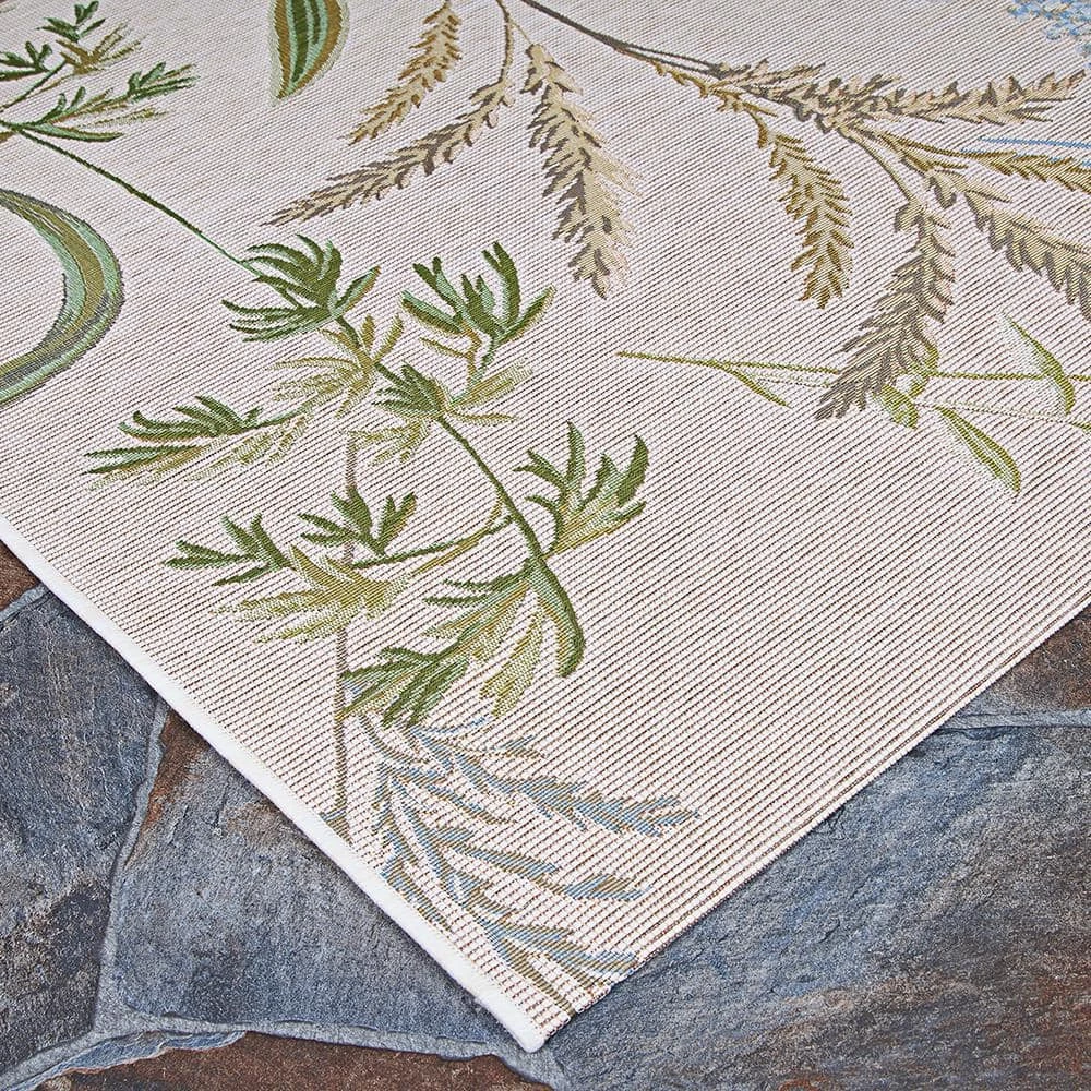 Dolce Sand Dune Beige-Multi 8 ft. x 11 ft. Indoor/Outdoor Area Rug by Couristan 4 Dolce Sand Dune Beige-Multi 8 ft. x 11 ft. Indoor/Outdoor Area Rug by Couristan - Image 4