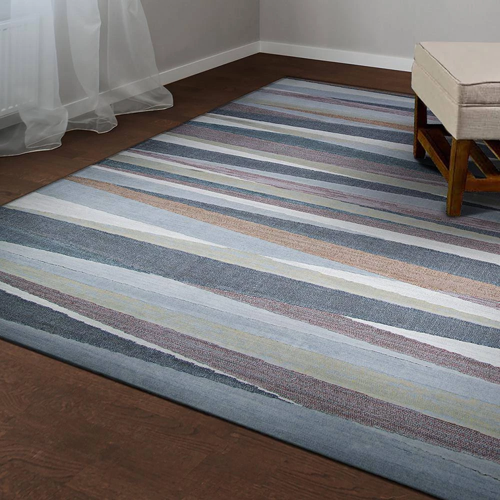 Easton Sand Art Dusk 7 ft. x 10 ft. Area Rug by Couristan 2 Easton Sand Art Dusk 7 ft. x 10 ft. Area Rug by Couristan - Image 2