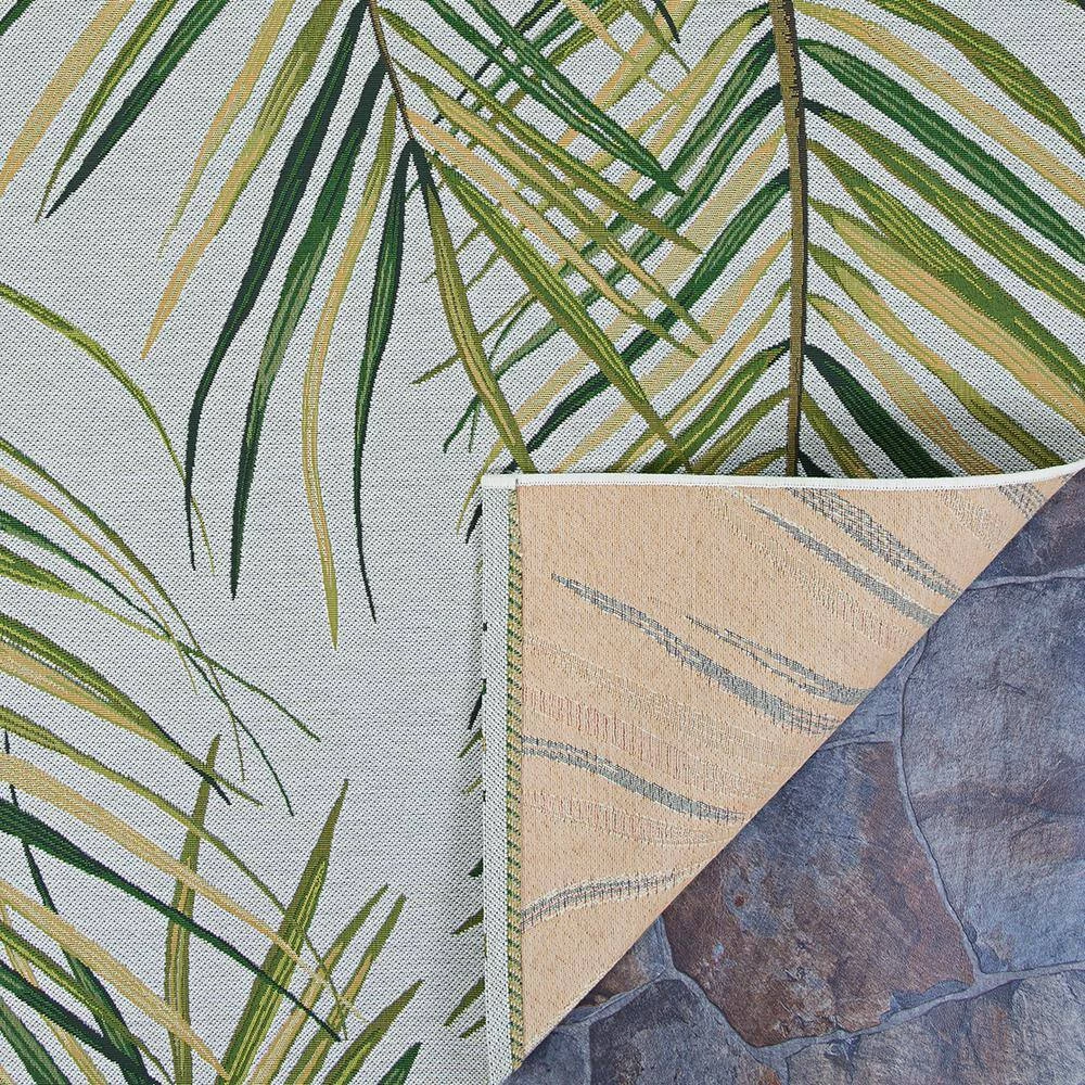 Dolce Bamboo Forest Frost 4 ft. x 6 ft. Indoor/Outdoor Area Rug by Couristan 3 Dolce Bamboo Forest Frost 4 ft. x 6 ft. Indoor/Outdoor Area Rug by Couristan - Image 3