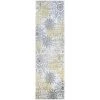 Calinda Summer Bliss Gold-Silver-Ivory 2 ft. 3 in. x 7 ft. 6 in. Runner Rug by Couristan