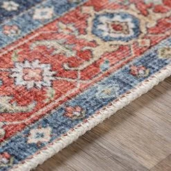 Candy Green 7 ft. 10 in. x 10 ft. 2 in. Medallion Machine-Washable Area Rug by Artistic Weavers -Artistic Weavers || Couristan Sales Store grass green artistic weavers area rugs s00161027664 fa 1000