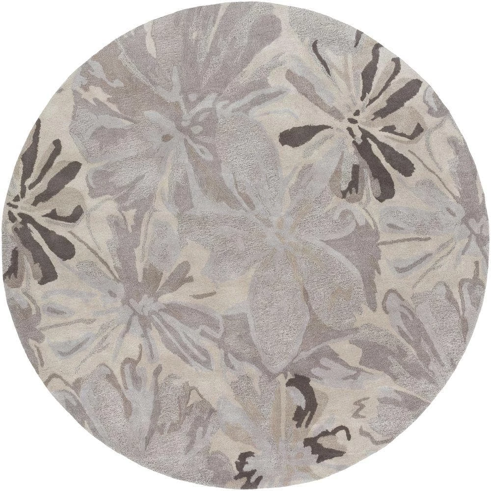 Amaranthus Gray 10 ft. x 10 ft. Round Indoor Area Rug by Artistic Weavers 1 Amaranthus Gray 10 ft. x 10 ft. Round Indoor Area Rug by Artistic Weavers