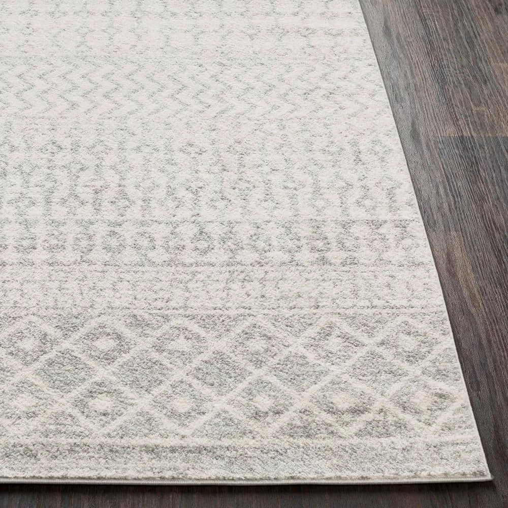 Laurine Gray 8 ft. x 10 ft. Trellis Area Rug by Artistic Weavers 5 Laurine Gray 8 ft. x 10 ft. Trellis Area Rug by Artistic Weavers - Image 5