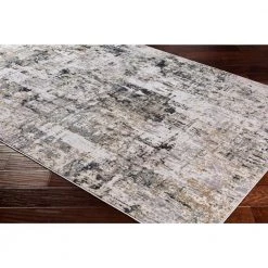 Fortunata Gray 9 ft. 3 in. x 12 ft. 3 in. Abstract Area Rug by Artistic Weavers -Artistic Weavers || Couristan Sales Store gray artistic weavers area rugs s00161013793 44 1000