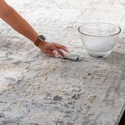 Fortunata Gray 9 ft. 3 in. x 12 ft. 3 in. Abstract Area Rug by Artistic Weavers -Artistic Weavers || Couristan Sales Store gray artistic weavers area rugs s00161013793 76 1000