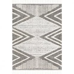 Amalia Grey 9 ft. x 12 ft. Indoor Area Rug by Artistic Weavers