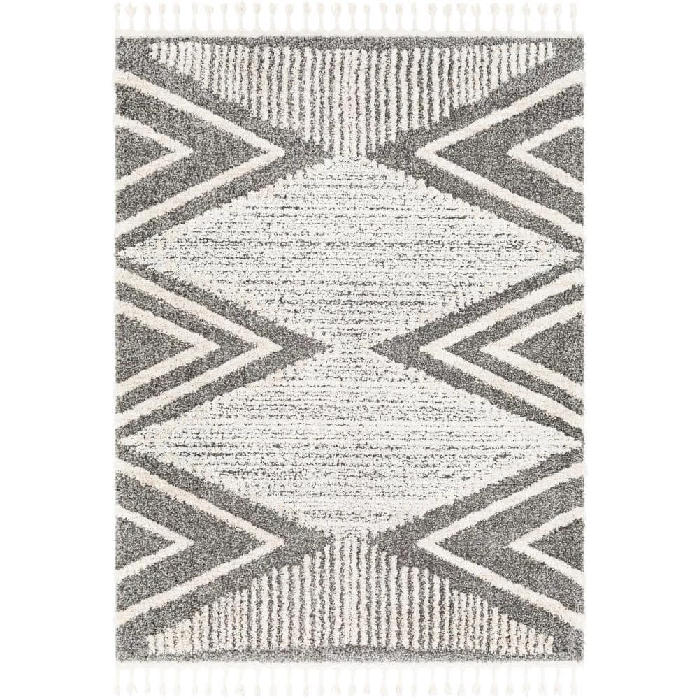 Amalia Grey 9 ft. x 12 ft. Indoor Area Rug by Artistic Weavers 1 Amalia Grey 9 ft. x 12 ft. Indoor Area Rug by Artistic Weavers