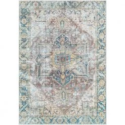 Stanton Green 9 ft. x 12 ft. Traditional Indoor Machine-Washable Area Rug by Artistic Weavers