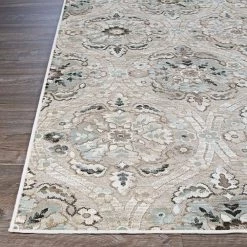 Cire Cherrington Greige-Antique Cream 5 ft. x 8 ft. Area Rug by Couristan -Artistic Weavers || Couristan Sales Store greige antique cream couristan area rugs 14386539053076t 4f 1000