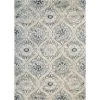 Cire Cherrington Greige-Antique Cream 5 ft. x 8 ft. Area Rug by Couristan