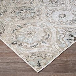 Cire Cherrington Greige-Antique Cream 5 ft. x 8 ft. Area Rug by Couristan -Artistic Weavers || Couristan Sales Store greige antique cream couristan area rugs 14386539053076t c3 1000
