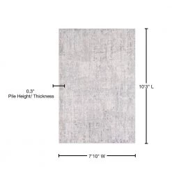 Marquis Grey 7 ft. 10 in. x 10 ft. 3 in. Solid Area Rug by Artistic Weavers -Artistic Weavers || Couristan Sales Store grey artistic weavers area rugs s00161014282 76 1000