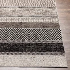 Grady Grey 5 ft. x 7 ft. Indoor Machine-Washable Area Rug by Artistic Weavers -Artistic Weavers || Couristan Sales Store grey artistic weavers area rugs s00161052250 c3 1000