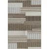Monaco Starboard Grey-Sand 6 ft. x 9 ft. Indoor/Outdoor Area Rug by Couristan