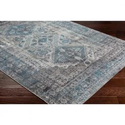 Havana Grey/Teal 7 ft. 10 in. x 10 ft. 3 in. Oriental Area Rug by Artistic Weavers -Artistic Weavers || Couristan Sales Store grey teal artistic weavers area rugs s00151079161 c3 1000