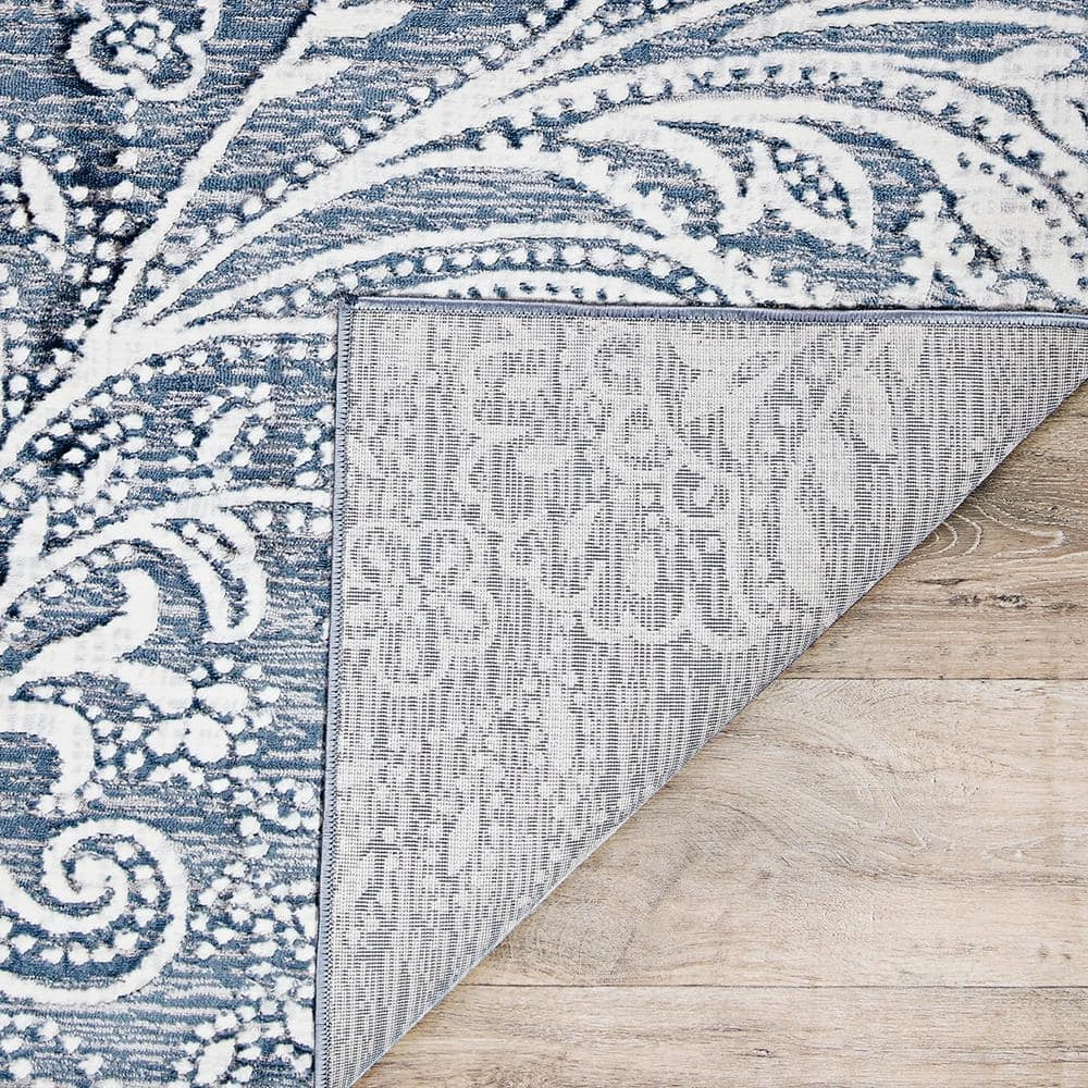 Nirvana Topiary Greystone 10 ft. x 13 ft. Area Rug by Couristan 3 Nirvana Topiary Greystone 10 ft. x 13 ft. Area Rug by Couristan - Image 3