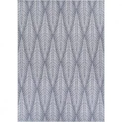 Marseille La Pleine Gris Gray 9 ft. x 13 ft. Indoor/Outdoor Area Rug by Couristan