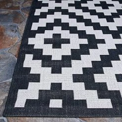 Afuera Diatomic Halogen 7 ft. x 10 ft. Indoor/Outdoor Area Rug by Couristan -Artistic Weavers || Couristan Sales Store halogen couristan outdoor rugs 84089008062096t 4f 1000