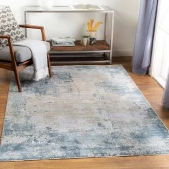 Gismondi Ice Blue 9 ft. x 12 ft. Indoor Area Rug by Artistic Weavers -Artistic Weavers || Couristan Sales Store ice blue artistic weavers area rugs s00161032299 31 1000