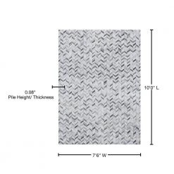 Prairie Vesle Ice Caps 8 ft. x 10 ft. Area Rug by Couristan -Artistic Weavers || Couristan Sales Store ice caps couristan area rugs 30560531076100t 76 1000