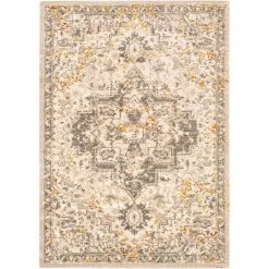 Ashburne Ivory 7 ft. x 10 ft. Indoor Area Rug by Artistic Weavers