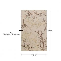 Bari Ivory 8 ft. x 10 ft. Area Rug by Artistic Weavers 9 Bari Ivory 8 ft. x 10 ft. Area Rug by Artistic Weavers -Artistic Weavers || Couristan Sales Store ivory artistic weavers area rugs sar5008 7696 76 1000
