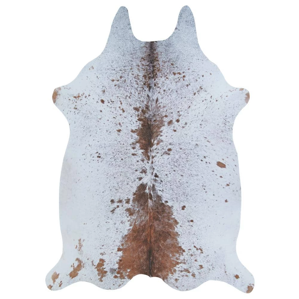 Prairie Hides Geilo Ivory-Buck 6 ft. x 8 ft. Area Rug by Couristan 1 Prairie Hides Geilo Ivory-Buck 6 ft. x 8 ft. Area Rug by Couristan