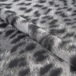 Dolce Lynx Ivory-Charcoal Gray 8 ft. x 11 ft. Indoor/Outdoor Area Rug by Couristan -Artistic Weavers || Couristan Sales Store ivory charcoal couristan outdoor rugs 57562002081112t 1f 1000