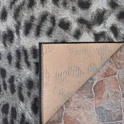 Dolce Lynx Ivory-Charcoal Gray 8 ft. x 11 ft. Indoor/Outdoor Area Rug by Couristan -Artistic Weavers || Couristan Sales Store ivory charcoal couristan outdoor rugs 57562002081112t 66 1000