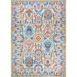 Pasha Tribal Ivory 9 ft. x 12 ft. Area Rug by Couristan