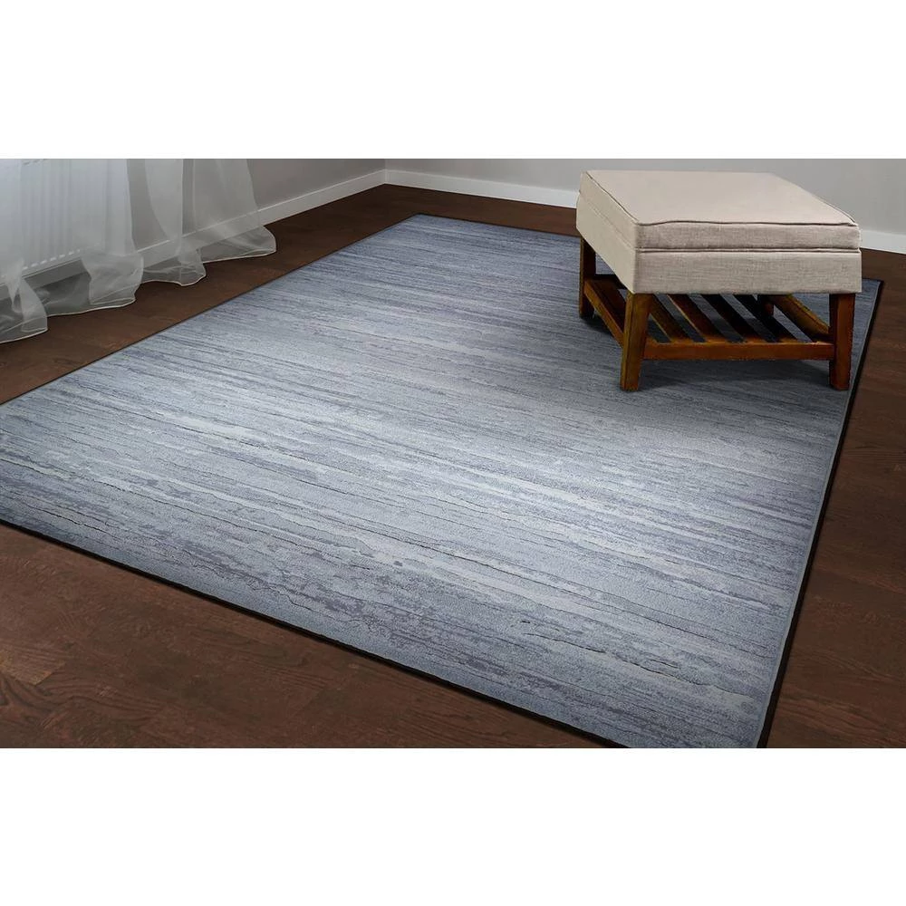 Easton Frisson Ivory 6 ft. 6 in. x 9 ft. 6 in. Area Rug by Couristan 2 Easton Frisson Ivory 6 ft. 6 in. x 9 ft. 6 in. Area Rug by Couristan - Image 2