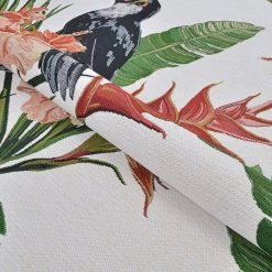 Dolce Toucans Ivory 4 ft. x 6 ft. Indoor/Outdoor Area Rug by Couristan -Artistic Weavers || Couristan Sales Store ivory couristan outdoor rugs 75020002040510t 1f 1000