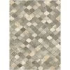 Chalet Diamonds Ivory-Grey 2 ft. x 4 ft. Area Rug by Couristan